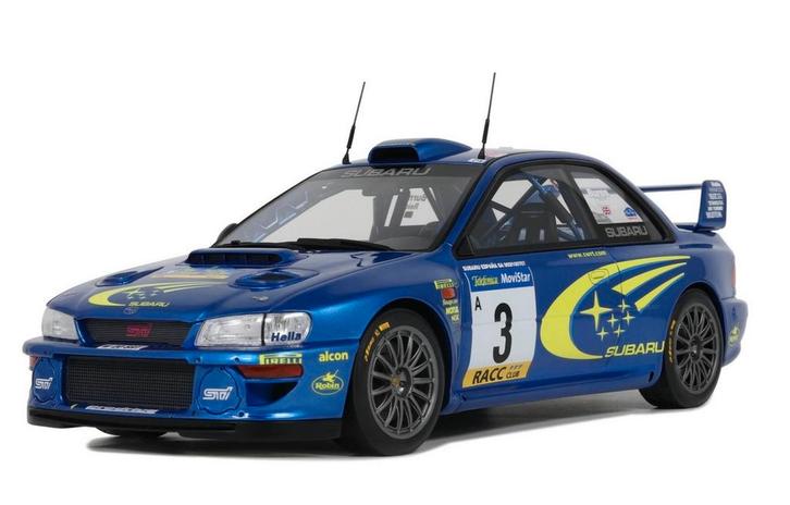 Ottomobile Subaru Impreza S6 WRC Catalunya 2000 1:18, Hobby en Vrije tijd, Modelauto's | 1:18, Nieuw, Auto, OttOMobile, Ophalen of Verzenden
