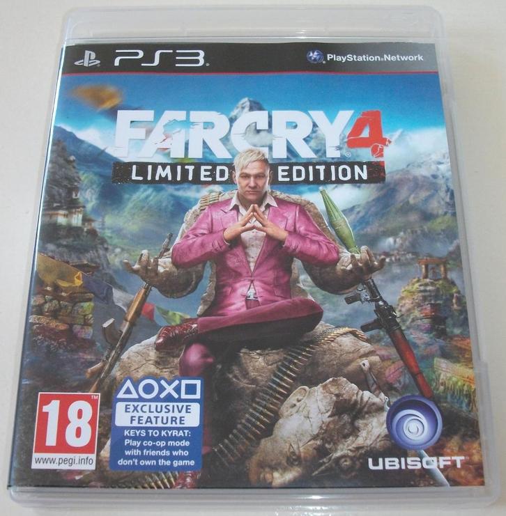 PS3 Game *** FAR CRY 4 *** Limited Edition, Spelcomputers en Games, Games | Sony PlayStation 3, Zo goed als nieuw, Shooter, 1 speler