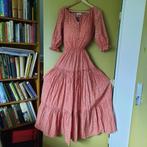 Vintage Laura Ashley maxi jurk, Kleding | Dames, Jurken, Ophalen, Oranje, Zo goed als nieuw, Maat 36 (S)