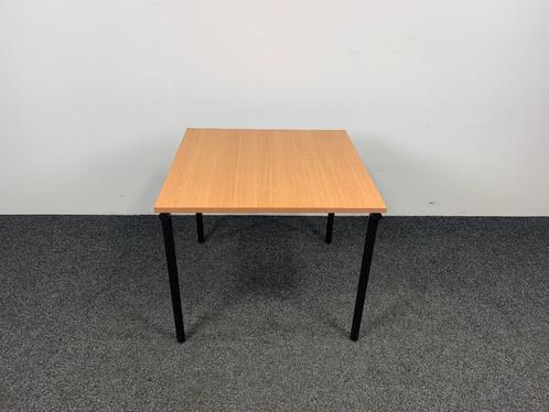 Vierkante Tafel 4 poot Houten Blad, Antiek en Kunst, Antiek | Meubels | Tafels, Ophalen