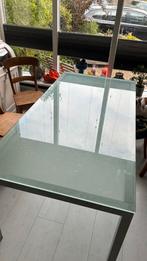 Eetkamertafel, 50 tot 100 cm, Glas, 150 tot 200 cm, Gebruikt
