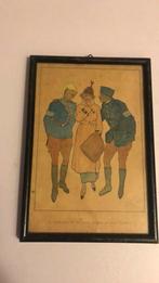 La cavalerie foto lijst met, Antiek en Kunst, Ophalen of Verzenden