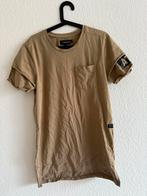 Bruin T-shirt met borstzak van Ashes to Dvst, maat S, Bruin, Ashes to dust, Ophalen of Verzenden, Zo goed als nieuw