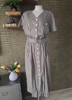 Polkadot dress 44 Betty Barclay zomerjurk met riem, Bruin, Maat 42/44 (L), Betty Barclay, Ophalen of Verzenden