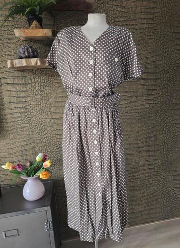 Polkadot dress 44 Betty Barclay zomerjurk met riem beschikbaar voor biedingen