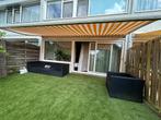 Gratis zonnescherm: helemaal intact 5.45 meter, Tuin en Terras, Zonneschermen, Ophalen, Gebruikt, 450 cm of meer, 150 tot 300 cm