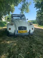 Citroën 2CV6 Club 1987 Wit oldtimer, Voorwielaandrijving, Stof, 2CV, Wit