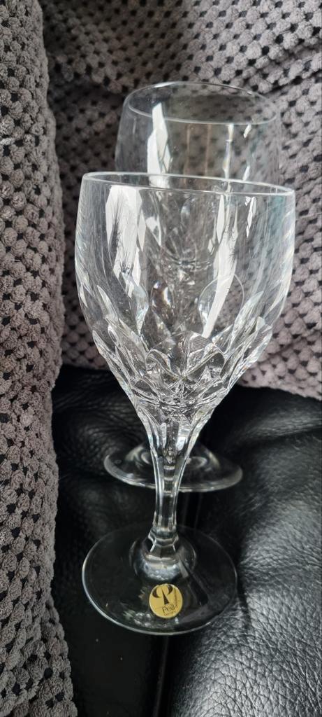 Kristallen Wijnglazen Set van 5 glazen. Peill + putzler, Antiek en Kunst, Antiek | Glas en Kristal, Ophalen
