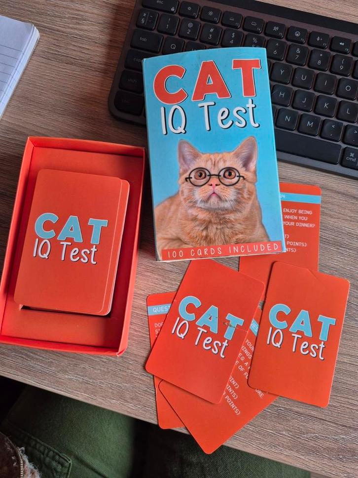 Cat IQ Test - Gebruikt, Hobby en Vrije tijd, Gezelschapsspellen | Bordspellen, Ophalen