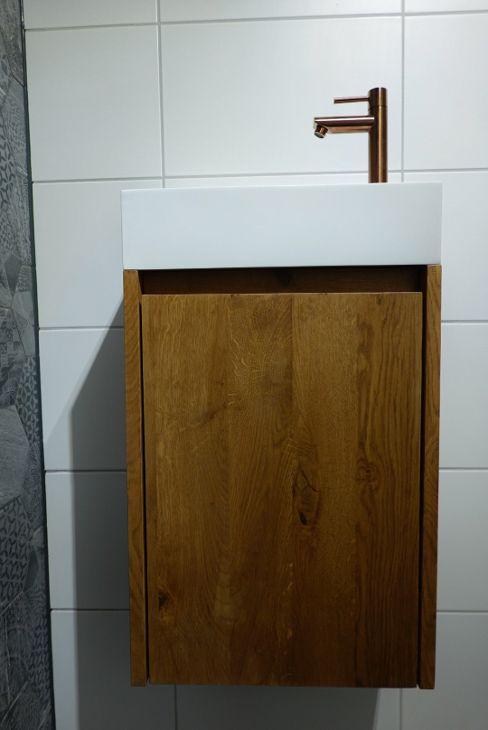 Toilet kastje - MASSIEF HOUT OP MAAT GEMAAKT, Huis en Inrichting, Badkamer | Badkamermeubels, Nieuw, Wasbak of Wastafel, Ophalen of Verzenden