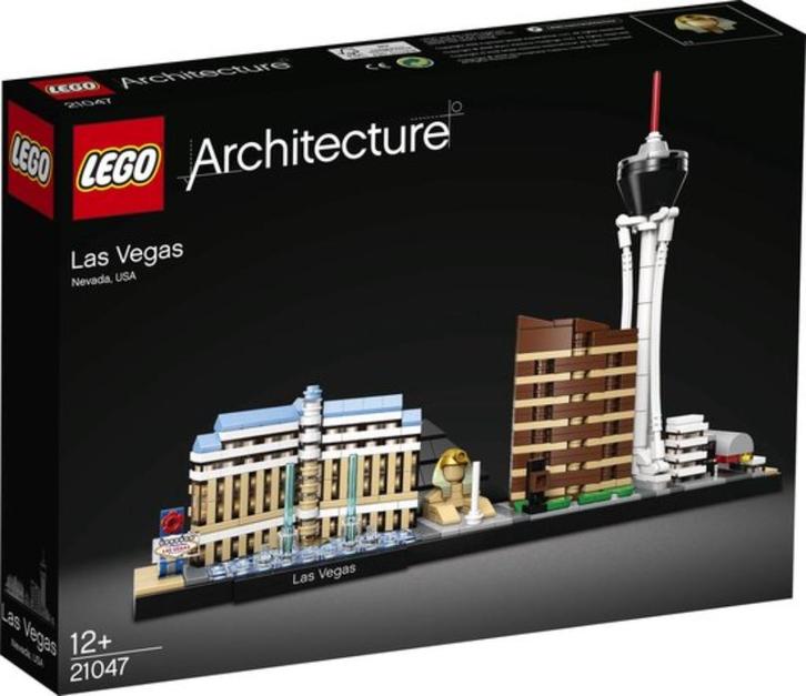 LEGO Architecture Las Vegas - 21047, Kinderen en Baby's, Speelgoed | Duplo en Lego, Nieuw, Lego, Complete set, Ophalen of Verzenden