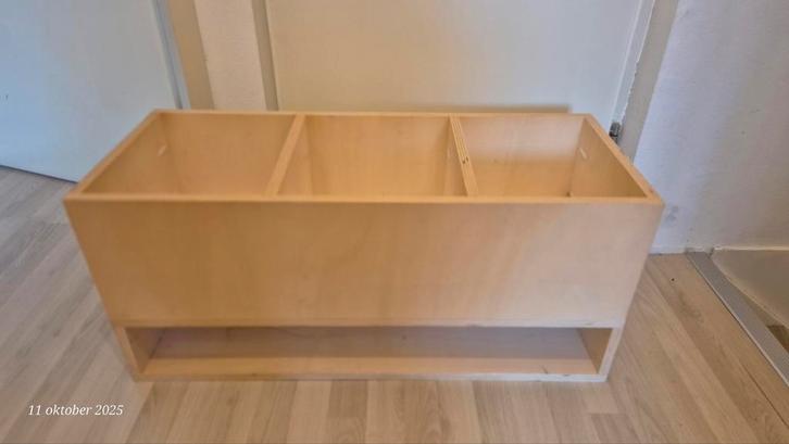 Handgemaakte degelijke boekenbak, Huis en Inrichting, Kasten | Boekenkasten, Gebruikt, Minder dan 50 cm, Minder dan 100 cm, 25 tot 50 cm