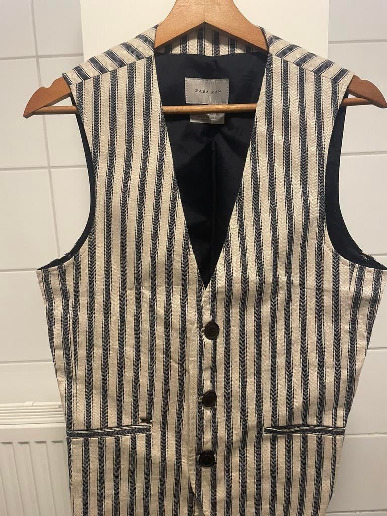 Zara gilet vestje, Ophalen of Verzenden, Zo goed als nieuw, Wit