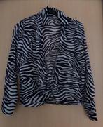 Aparte knoop-blouse met zebra print maat 40 van Shein: ZGAN, Kleding | Dames, Blouses en Tunieken, Shein, Maat 38/40 (M), Ophalen of Verzenden