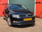 Volkswagen Polo 1.2 TSI 66KW 2016 Zwart, Auto's, 4 cilinders, Zwart, Origineel Nederlands, Handgeschakeld