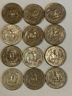 Amerikaanse munten (3 zilveren), Postzegels en Munten, Munten | Amerika, Ophalen of Verzenden, Noord-Amerika