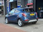 Opel Mokka X 1.4 Turbo Innovation Automaat Leer Navi Camera, Auto's, Opel, Gebruikt, Euro 6, Blauw, Leder