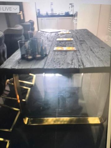 Eettafel merk Rechmond met mooie tekenen 230x100 B beschikbaar voor biedingen
