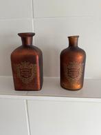2 Vintage Decoratieve Flesjes, Antiek en Kunst, Ophalen of Verzenden