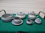servies retro blauw grijs boch la louviere, Ophalen of Verzenden, 'T Olde Gre-j, Info@toldegrej.nl, Endepoelstraat 20f Didam