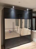 Mooie Grote zwarte kleding kast (pax) - 200x60x240cm, Ophalen, Overige materialen, Gebruikt, 200 cm of meer