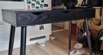 Keet bureau hout zwart, Huis en Inrichting, Bureaus, Ophalen, Zo goed als nieuw, Bureau