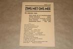 Zing met ons mee - De liedjes van Nico Haak o.a., Boeken, Gelezen, Ophalen of Verzenden