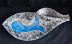 Handbeschilderde Visschaal - Gesigneerd, Antiek en Kunst, Antiek | Schalen, Ophalen of Verzenden