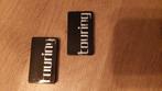 BMW motorkoffer badges "Touring", Motoren, Ophalen of Verzenden, Zo goed als nieuw