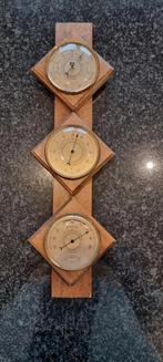 Antieke Houten Barometer, Ophalen, Gebruikt