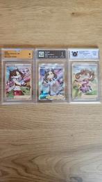 3 Pokemon Kaarten gegraded, Hobby en Vrije tijd, Ophalen of Verzenden, Zo goed als nieuw, Meerdere kaarten