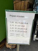 Bamboe stokken, Tuin en Terras, Planten | Tuinplanten, Ophalen, Bloeit niet, Overige soorten, Halfschaduw