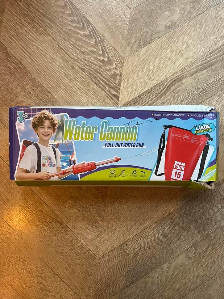 Waterpistool met rugzak / ocean pack 15L bereik 15 meter, Kinderen en Baby's, Speelgoed | Buiten | Actiespeelgoed, Nieuw, Ophalen of Verzenden