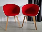 vintage Deens design HAY About-A-Chair AAC-22 paar stoelen, Huis en Inrichting, Stoelen, Modern design, Twee, Zo goed als nieuw