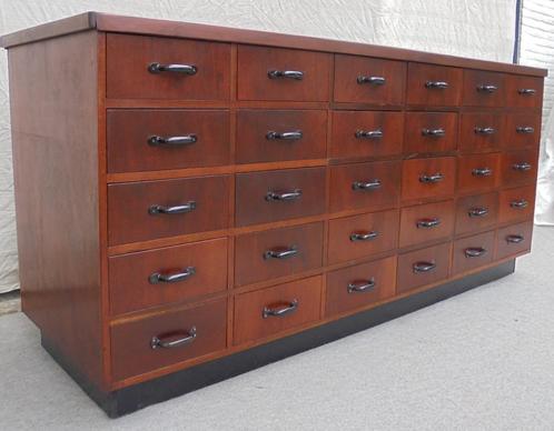 Ladekast toonbank winkelkast  apothekerskast, Antiek en Kunst, Curiosa en Brocante, Ophalen of Verzenden