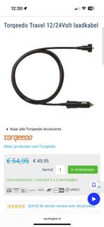 Torqeedo Travel 12/24Volt laadkabel, Ophalen of Verzenden, Zo goed als nieuw