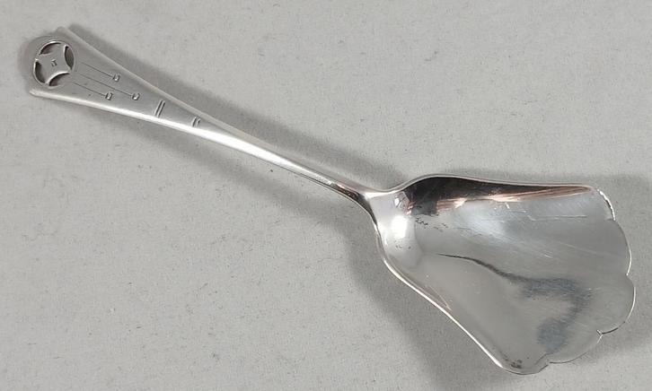 Suikerschep antiek 835 zilver, Antiek en Kunst, Antiek | Goud en Zilver, Zilver, Ophalen of Verzenden