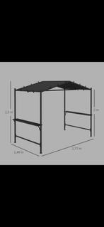 Barbeceu party tent paviljoen, Tuin en Terras, Partytenten, Minder dan 4 meter, Zo goed als nieuw, Paviljoen, Minder dan 5 meter