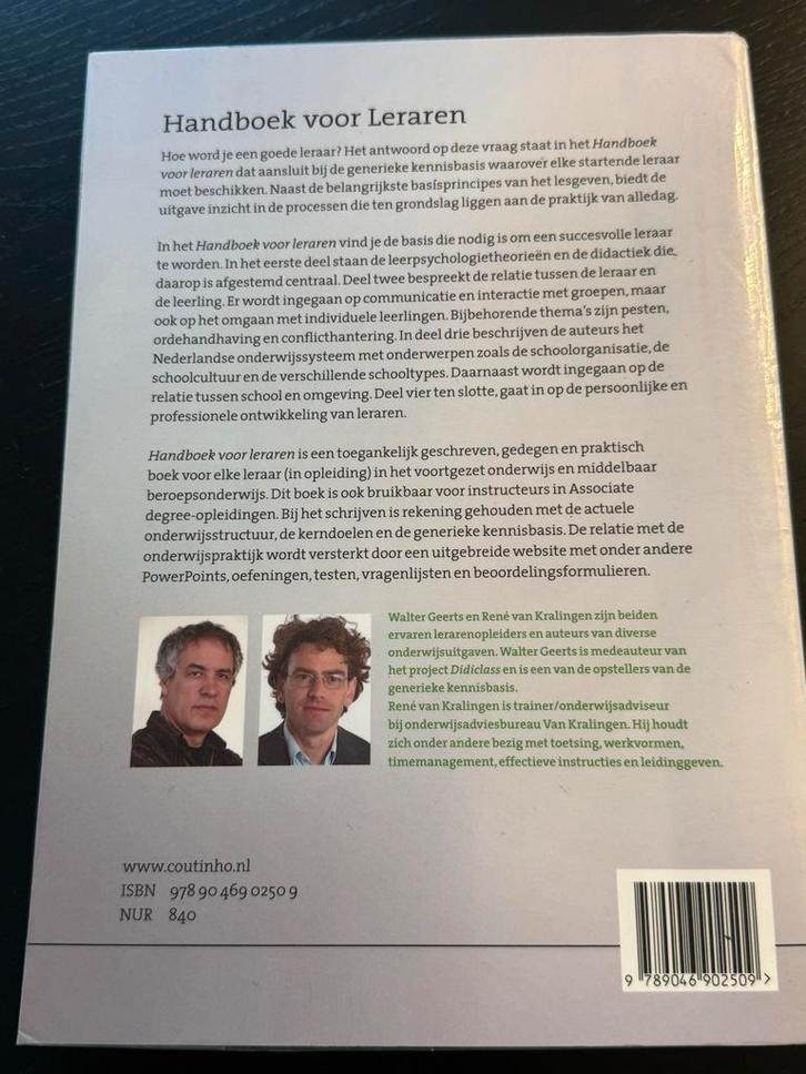 Handboek voor Leraren - Praktisch en Toegankelijk, Boeken, Studieboeken en Cursussen, Gelezen, HBO, Gamma, Ophalen of Verzenden