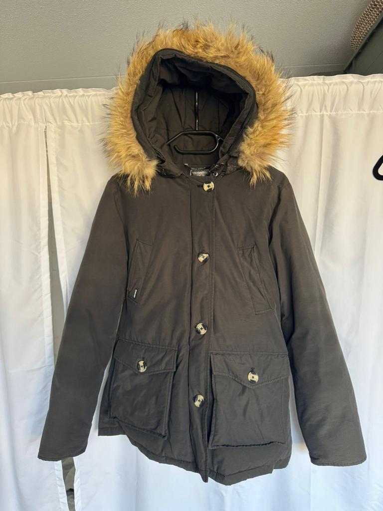 Airforce jas, Ophalen, Zo goed als nieuw, Maat 46/48 (XL) of groter, Zwart