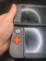 Nintendo 3DS new XL - Zwart/Oranje, Spelcomputers en Games, Spelcomputers | Nintendo 2DS en 3DS, Gebruikt, Lenn hodes, Zwart, 3DS XL