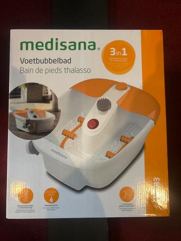 Nieuwe Medisana Voetbubbelbad met Massage beschikbaar voor biedingen