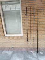 NETTE 12 FT KARPER HENGELS MET KURK HANDGREEP + FOX FOUDRAAL, Watersport en Boten, Hengelsport | Karpervissen, Ophalen, Zo goed als nieuw