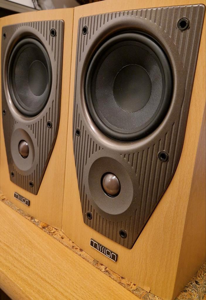 Mission M71i, Audio, Tv en Foto, Luidsprekers, Front, Rear of Stereo speakers, 60 tot 120 watt, Overige merken, Ophalen of Verzenden