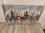 Schilderij Stadsgezicht, Ophalen