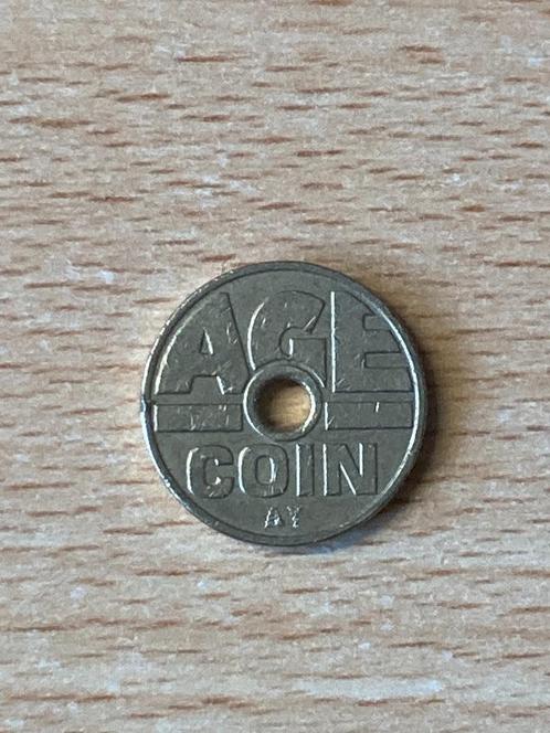 Age Coin met muntmeester teken, Postzegels en Munten, Penningen en Medailles, Overige materialen, Nederland, Ophalen of Verzenden