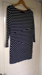 Jurk French Connection Maat M Bretonse streep, Maat 38/40 (M), French Connection, Blauw, Ophalen of Verzenden