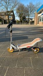 Space scooter wit, Fietsen en Brommers, Steps, Verzenden, Zo goed als nieuw, Gewone step