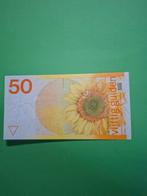 50 gulden Zonnebloem uit 1985 in UNC, Postzegels en Munten, Bankbiljetten | Nederland, Ophalen of Verzenden, 50 gulden, Los biljet