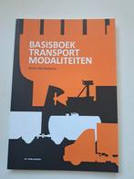 Basisboek Transportmodaliteiten - Gerrit Nieuwenhuis, Ophalen of Verzenden, Zo goed als nieuw, Gerrit Nieuwenhuis